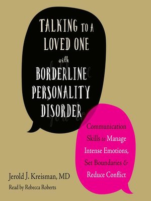 cover image of Talking to a Loved One with Borderline Personality Disorder